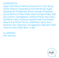 MATCHA GREEN TEA - PREMIUM SOFT SERVE MIX