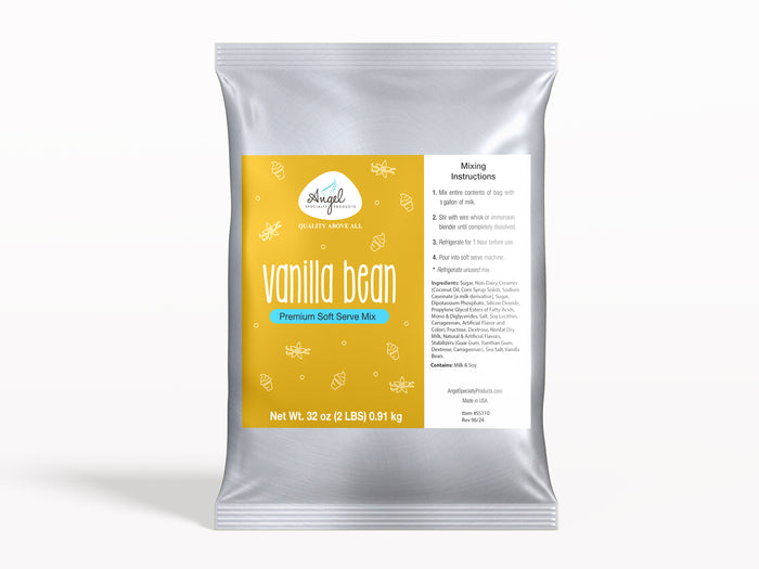 VANILLA BEAN - PREMIUM SOFT SERVE MIX