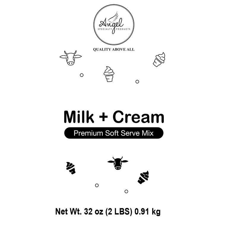 MILK + CREAM - SOFT SERVE MIX